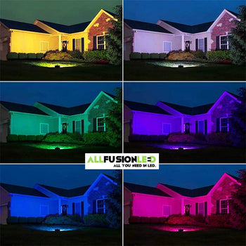15W - RGBW LED Flood Light