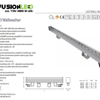 WALLWASHER - 36 W